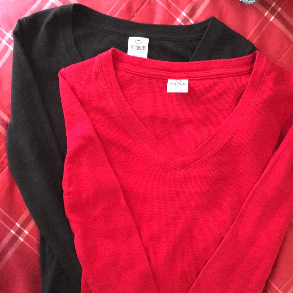 Victoria’s Secret PINK Thermal LS V-neck